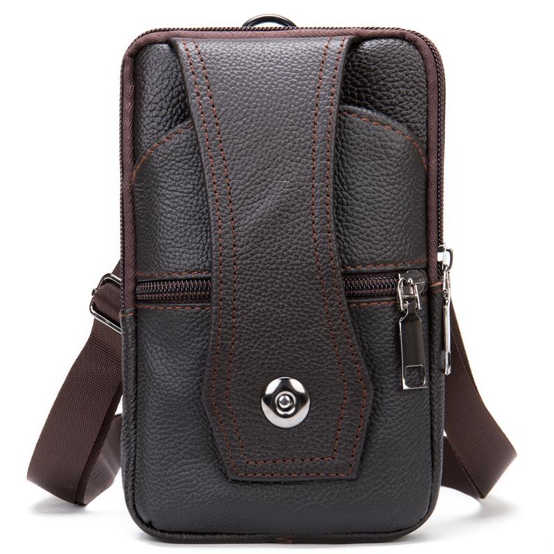 Mens Outdoor Vintage Durable Casual Belt Bags