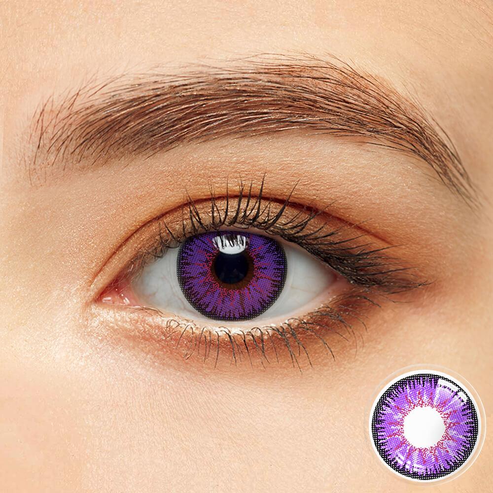Radiance Violet Contact Lenses