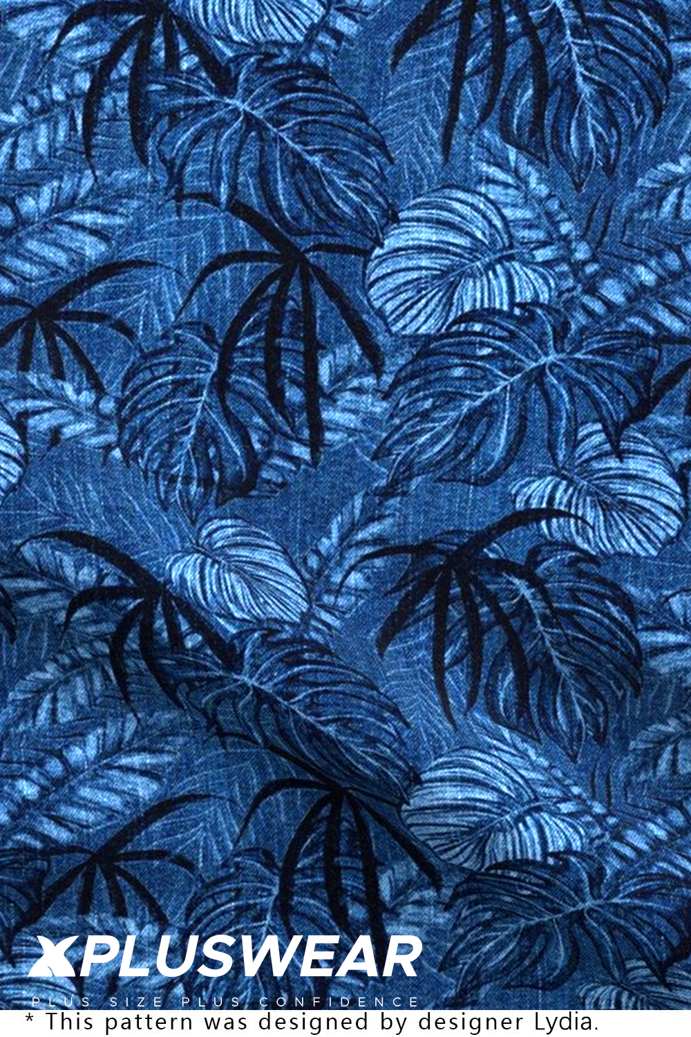 Plus Size Casual Blue All Over Print Round Neck Short Sleeve Maxi Dress [Pre-Order]
