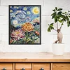 Van Gogh - Chrysanthemums-11CT Stamped Cross Stitch 40*50cm/15.75*19.69in
