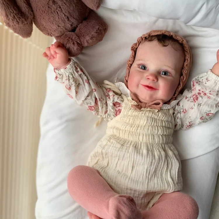 20" Reborn Toddler Realistic Baby Doll Girl Fatila with Chubby Lifelike Face：Realistic Reborn Baby Dolls By Rsgdolls®