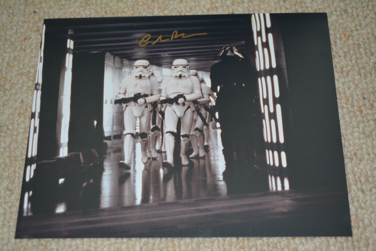 CHRIS BUNN signed autograph In Person 8x10 (20x25 cm) STAR WARS A NEW HOPE