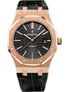Rose Gold 904L Black - Automatic Watch - 41mm