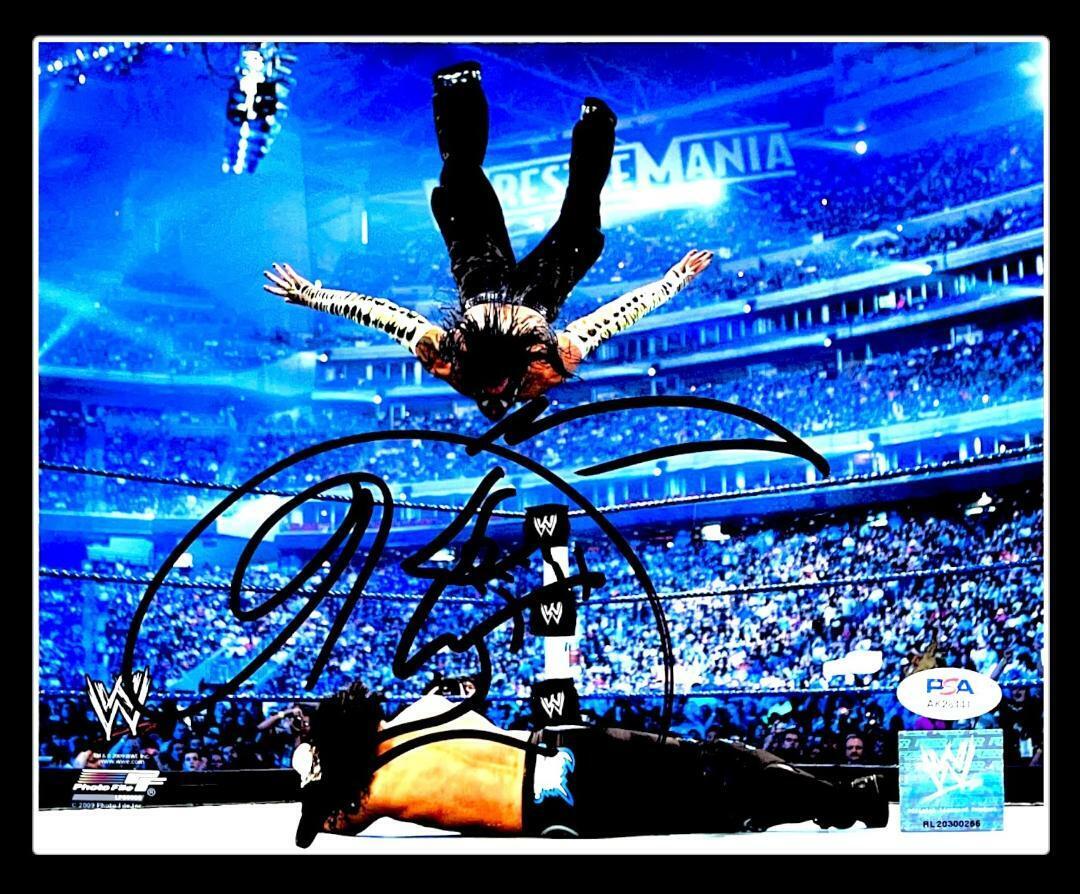 WWE JEFF HARDY HAND SIGNED AUTOGRAPHED 8X10 Photo Poster painting WITH PROOF AND PSA DNA COA 15