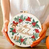 Christmas Wreath-Embroidery Kit