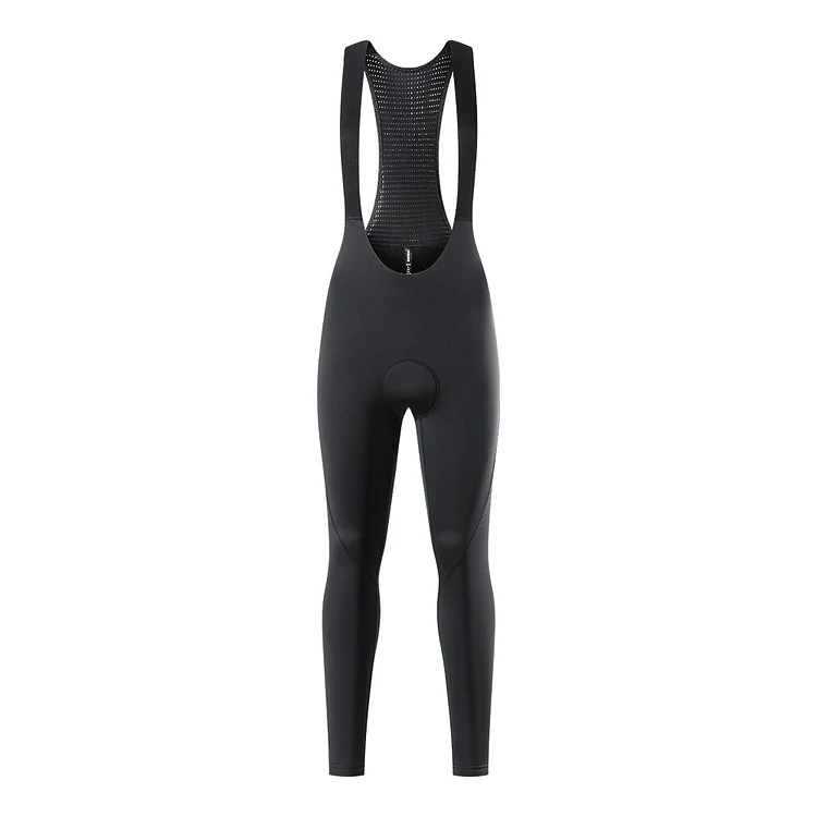 Women's Winnter Thermal Fleece Cycling Bib Pants 5D Gel Pads 