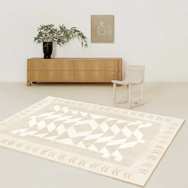 Athvotar Light Luxury Living Room Decoration Carpet Thickened Rugs for Bedroom Fluffy Soft Lounge Rug Home Large Area Floor Mat