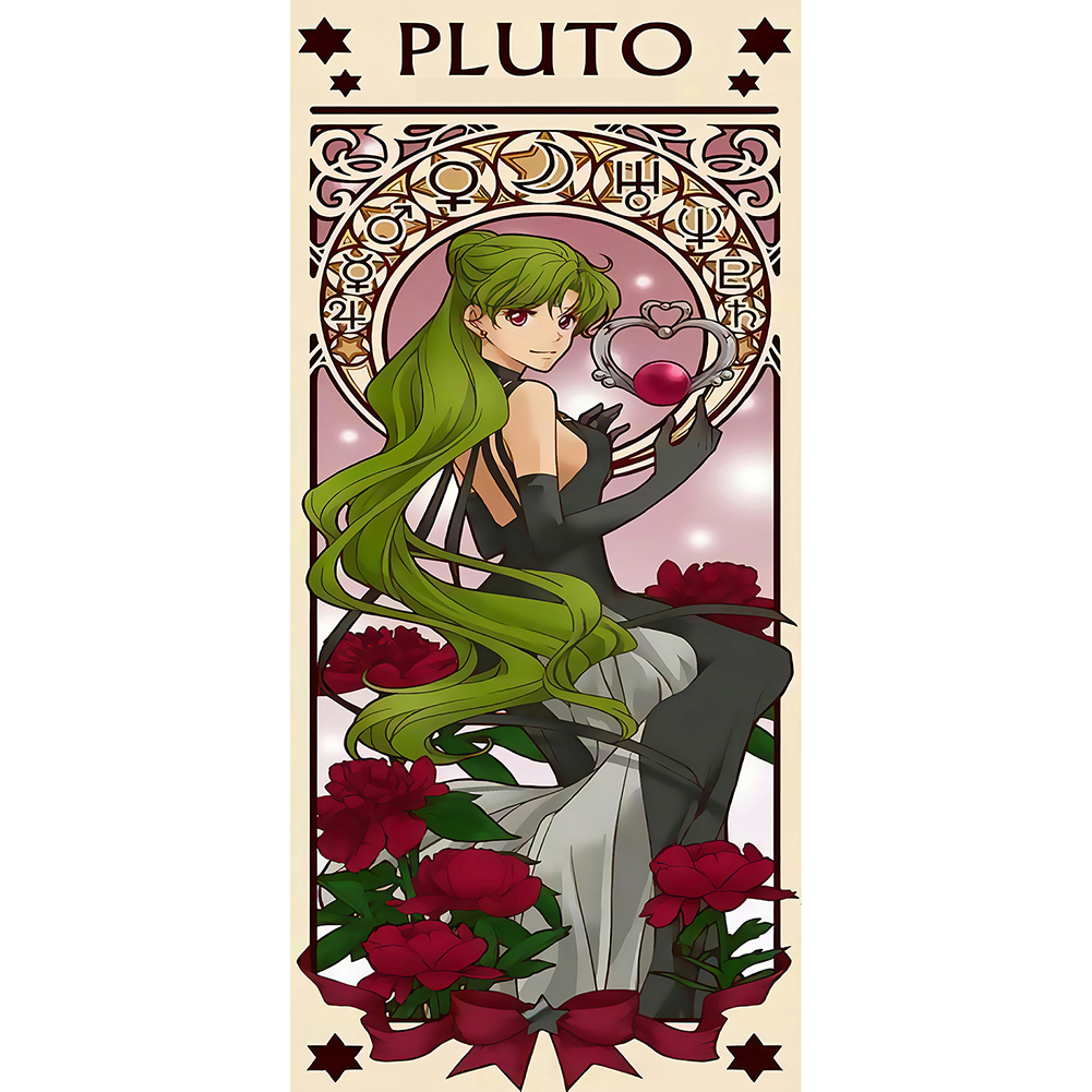 

40*80CM - Goddess Pluto - Round Drill Diamond Painting, 501 Original