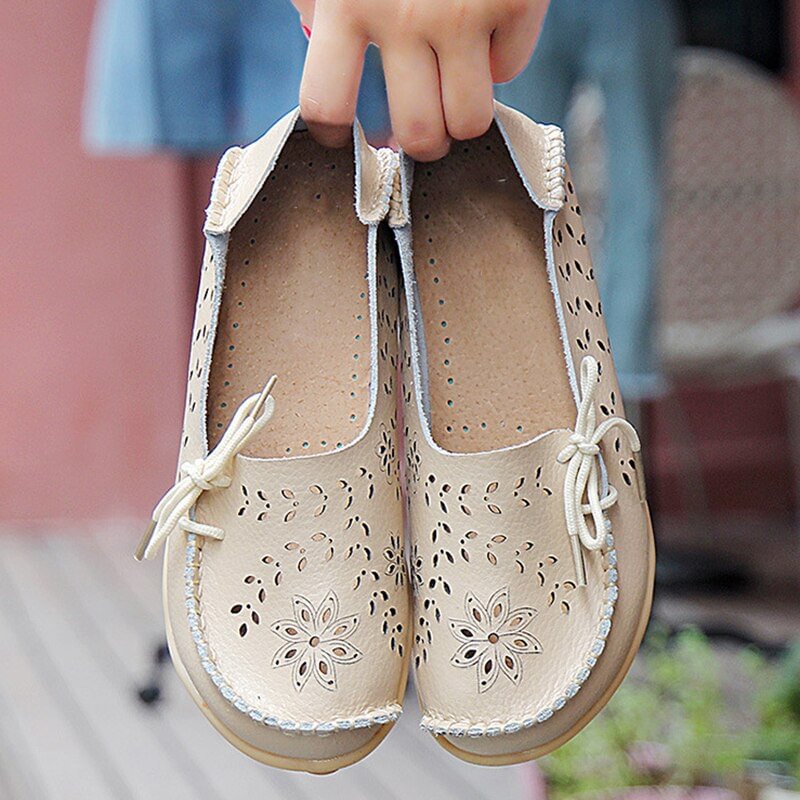 2021 Women Flat Shoes Fashion Women Casual Shoes Breathable Women's Loafers Shallow Comfort Mom Shoes Ladies Zapatillas Mujer