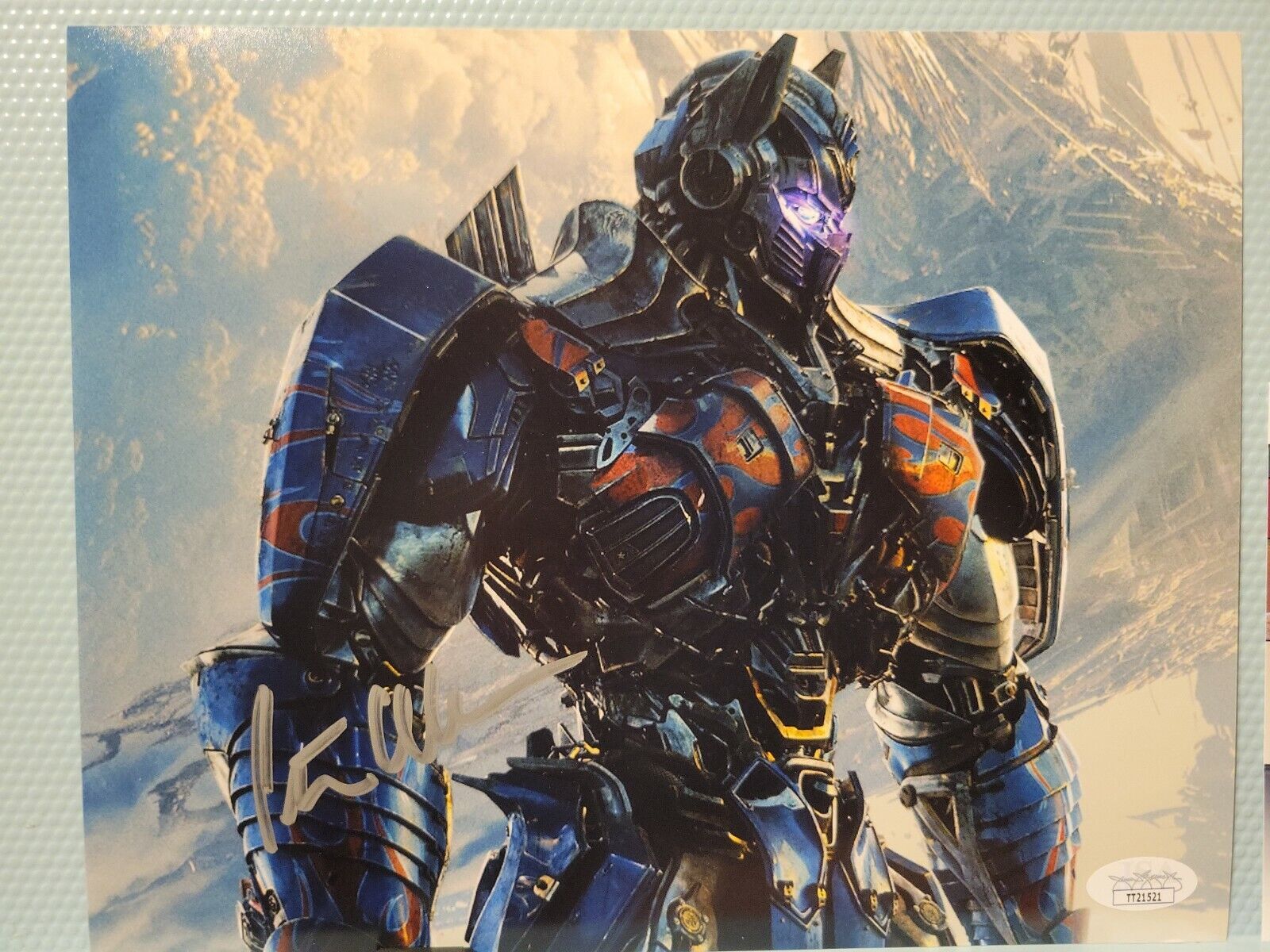 Peter Cullen autographed signed 8x10 Photo Poster painting Beckett Jsa COA Transformers Optimus