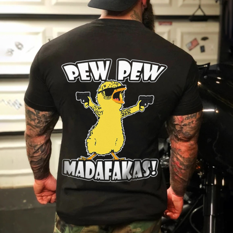 Livereid Pew Pew Madafakas! Men's T-shirt - Livereid