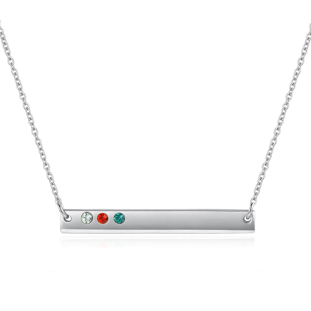 Crystal  Bar Light Luxury Necklace for Women
