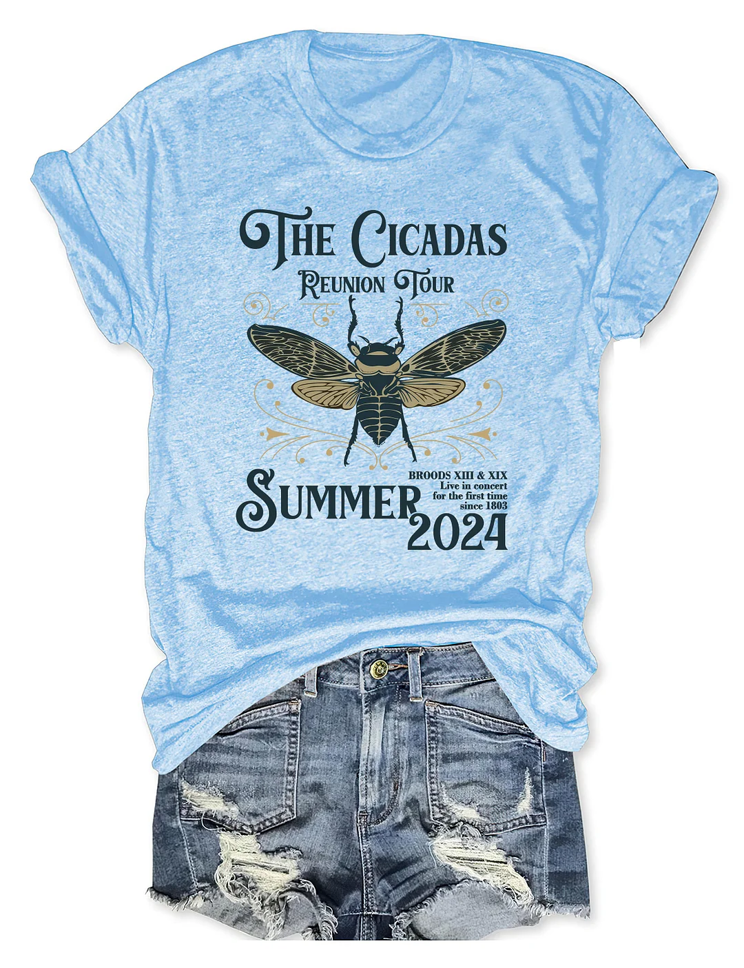 The Cicadas Reunion Tour Summer 2024 T-shirt