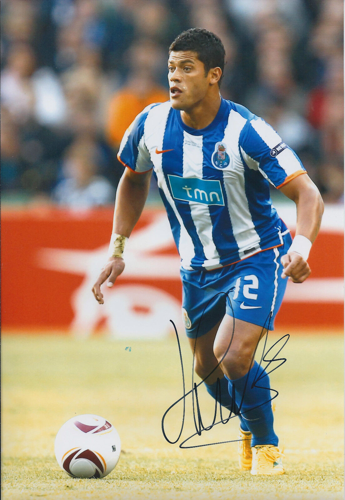 HULK Givanildo Vieira de Souza Signed Autograph 12x8 Photo Poster painting AFTAL COA Zenit RARE