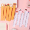 6 PACKS Cartoon Bendable 5in1 Rulers Bookmarks Creative Student Stationery