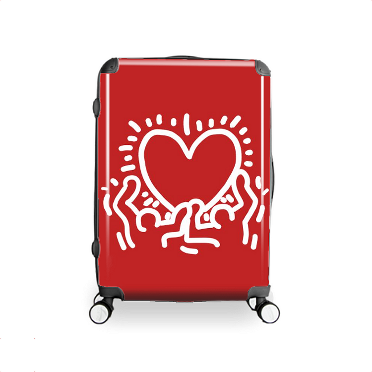 Love Makes Us Dance, Pop Art Hardside Luggage