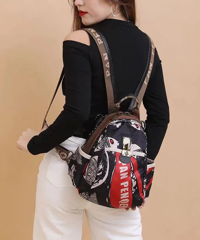 Ethnic Style Travel Versatile Printed Backpack