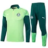 Joyfball 2024/2025 Palmeiras Half-Pull Training Suit Green Football Shirt 1:1 Thai Quality