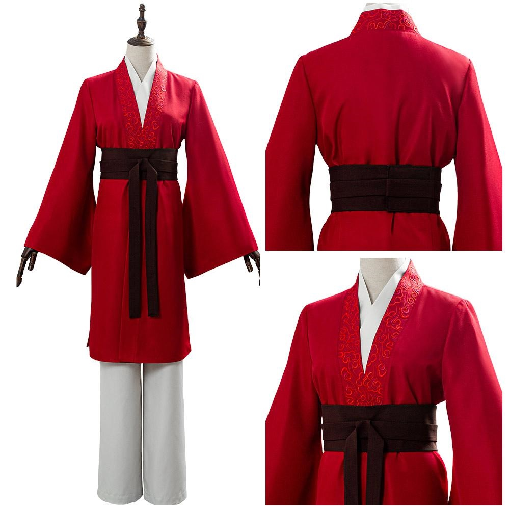 Movie Mulan Womens Garments Mulan Hanfu Cosplay Costume