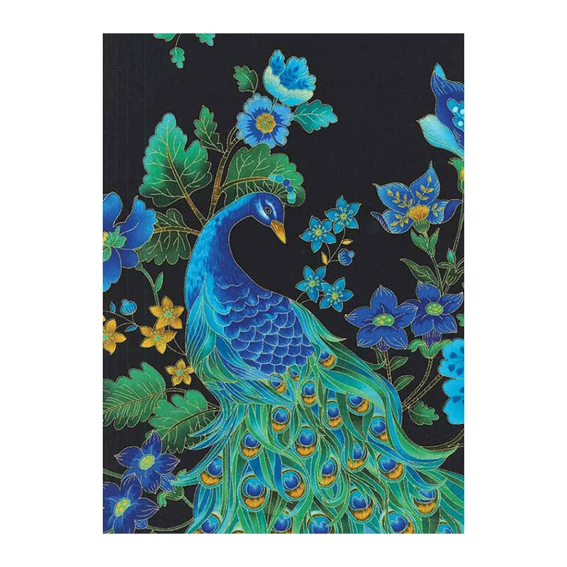 Jeffpuzzle™-JEFFPUZZLE™ Night Peacock Wooden Jigsaw Puzzle