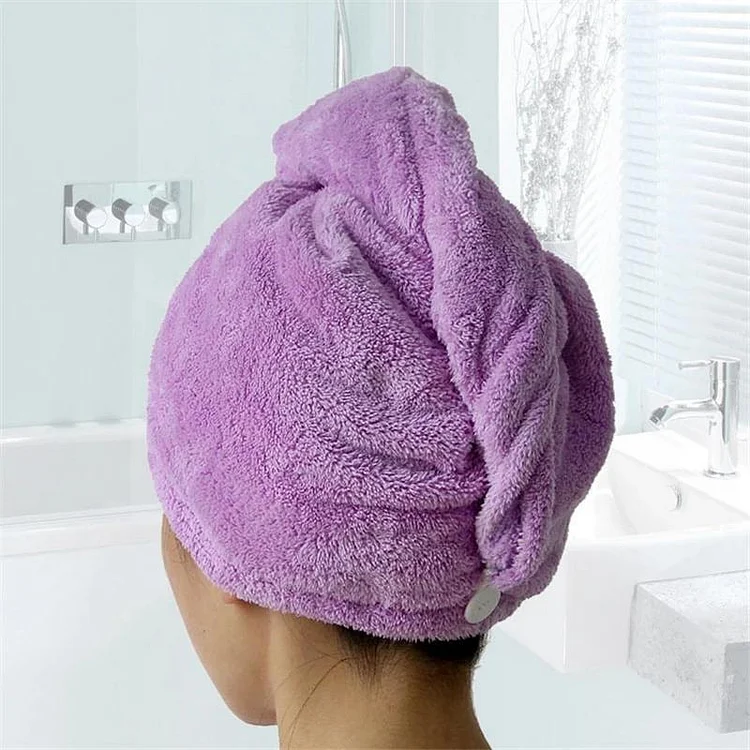 rapid hair drying towel
