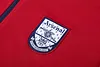 Joyfball 2024/2025 Arsenal Long Zipped Jacket Red Soccer Jersey 1:1 Thai Quality 