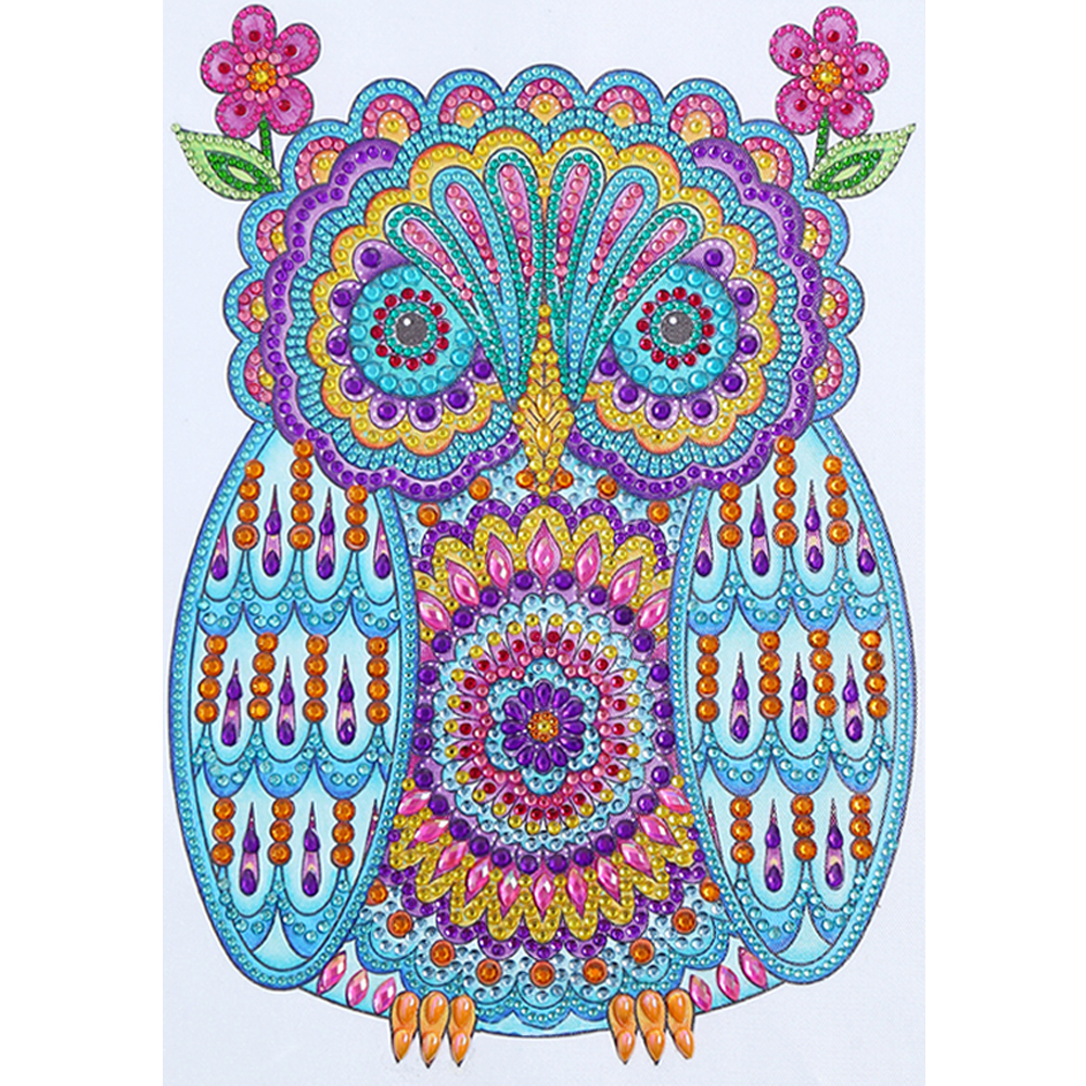 

Owl - Special Shaped Diamond Painting - 30*40CM, 501 Original