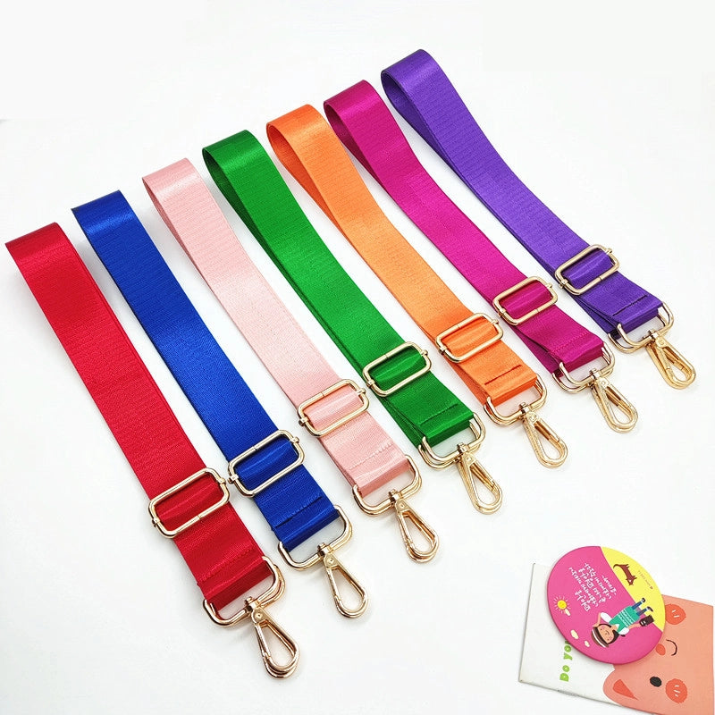 Nylon Solid Color Bag Strap