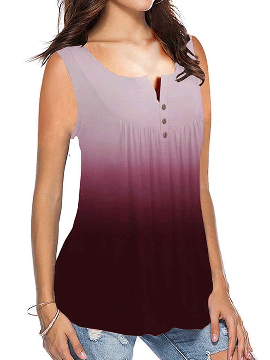 Gradient Button Tank