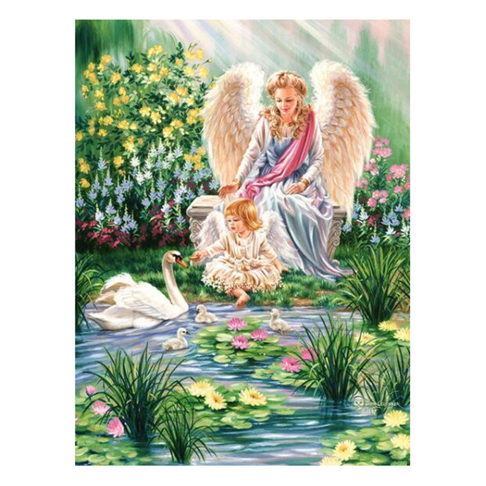 

40*50CM - Square Drill Diamond Painting - Little Angel, 501 Original