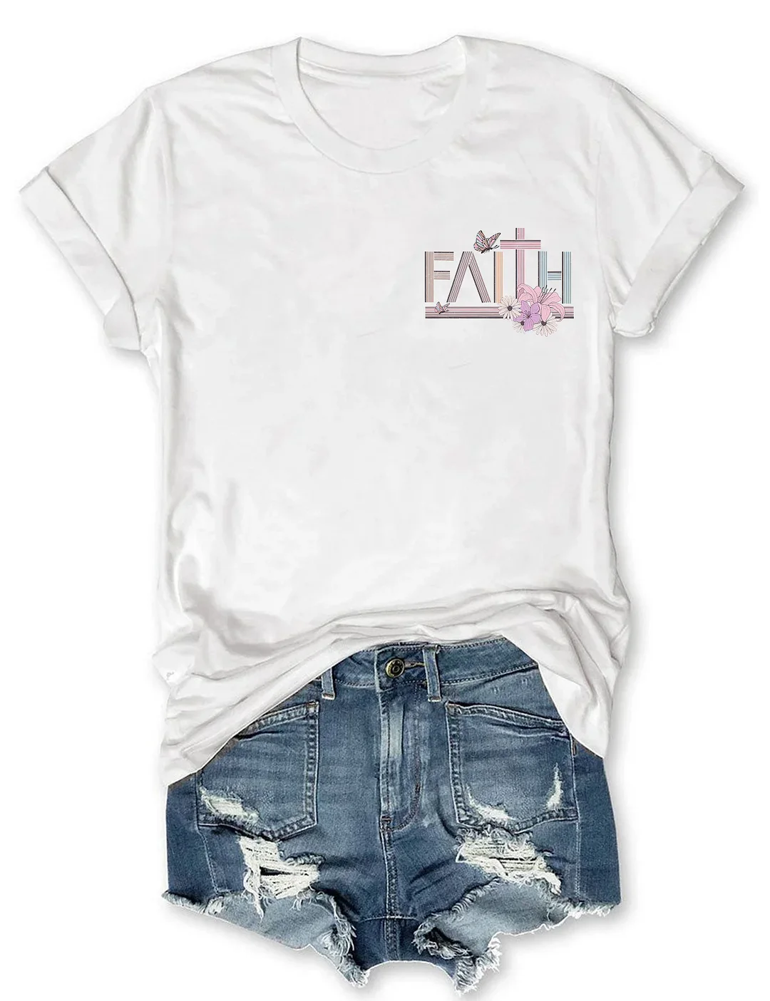 Faith Can Move Mountains T-shirt