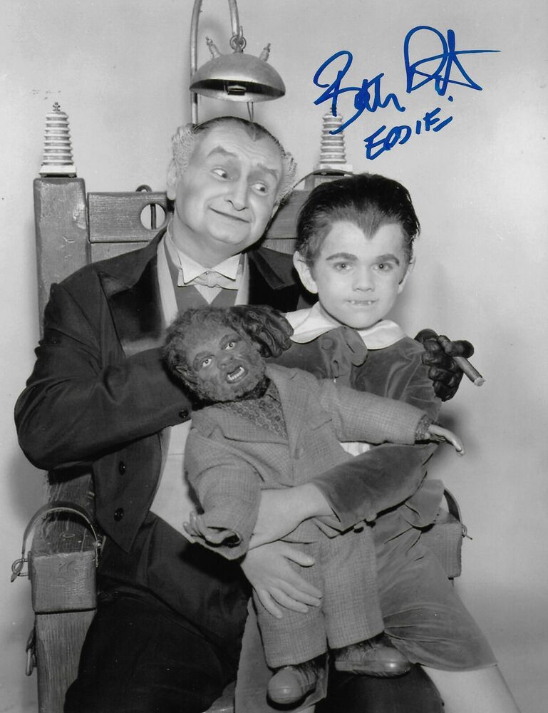 Butch Patrick The Munsters Original Autographed 8X10 Photo Poster painting #40