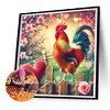 uk.everydayedeals (Limited Stock)Diamond Painting - Full Round - Outdoor Rooster