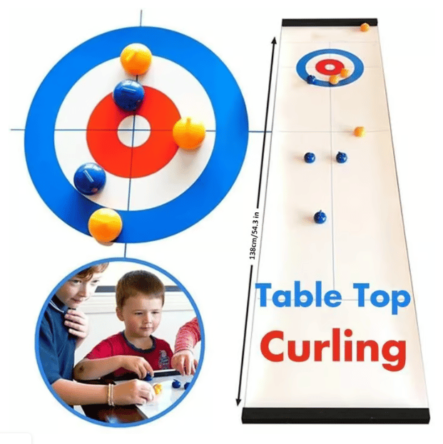 Tabletop Curling Game 