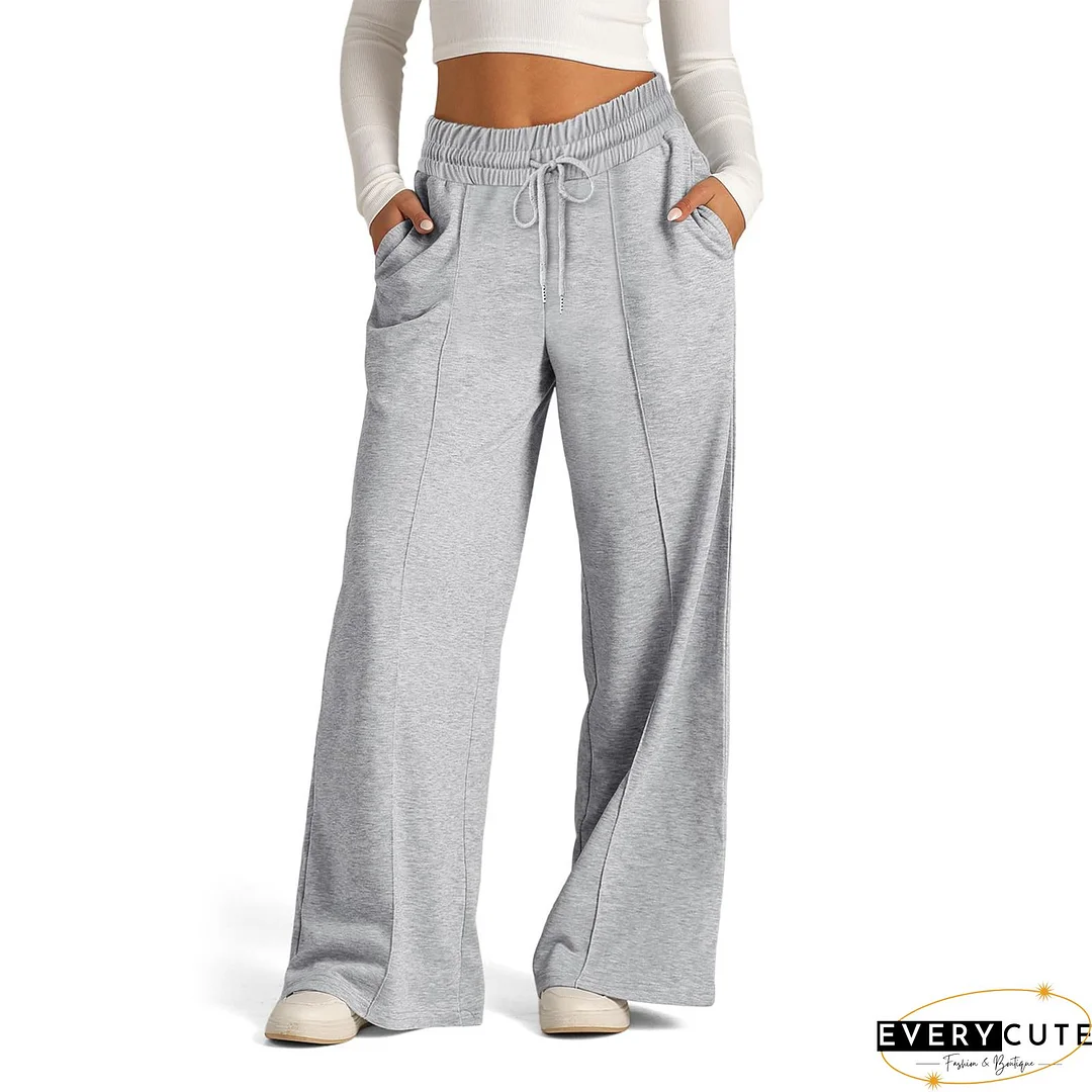Streetwear Casual Cut Out Baggy Sweatpants