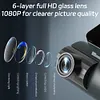 1080P WiFi Dash Cam with IR Night Vision Parking Monitoring Car Video Recorder