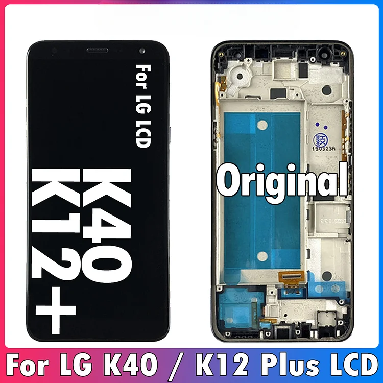5.7" Original For LG K40 LCD LMX420 LMX420EMW LM-X420 Display Touch Screen Digitizer For LG K12 Plus Screen X420 LCD Repair
