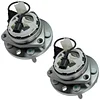 TRQ 2 Piece Front Wheel Bearing & Hub Assembly Set Compatible with 2006-2009 Pontiac Solstice 2007-2010 Saturn Sky