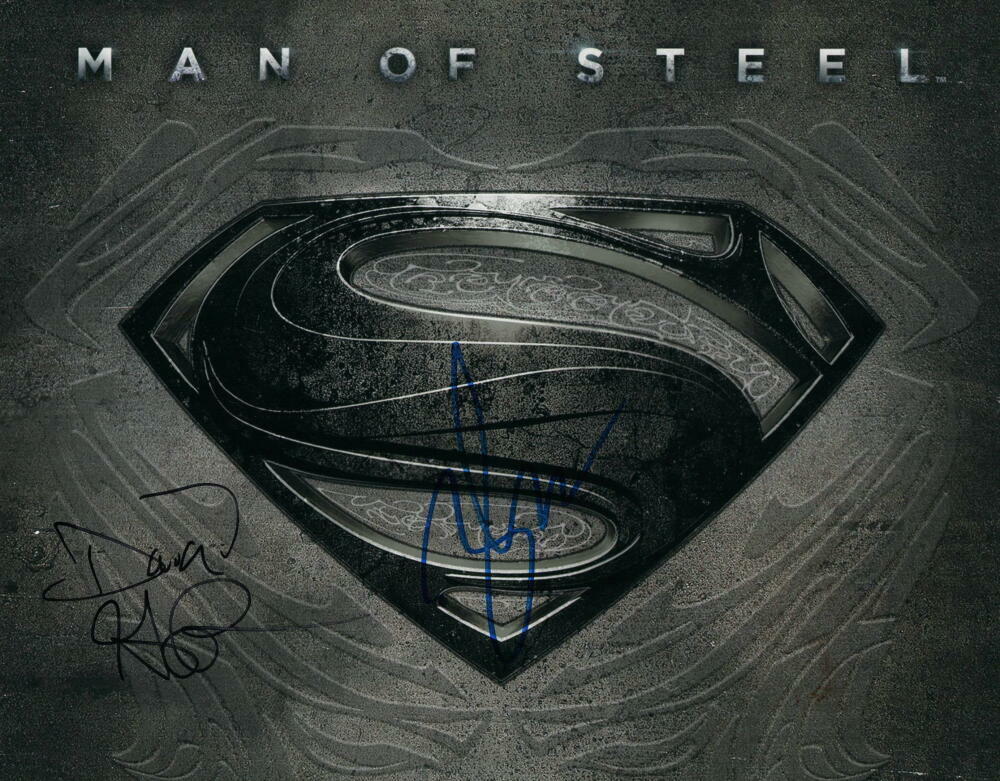 ZACK SNYDER & DAVID GOYER SIGNED AUTOGRAPH 11x14 POSTER Photo Poster painting MAN OF STEEL RARE!