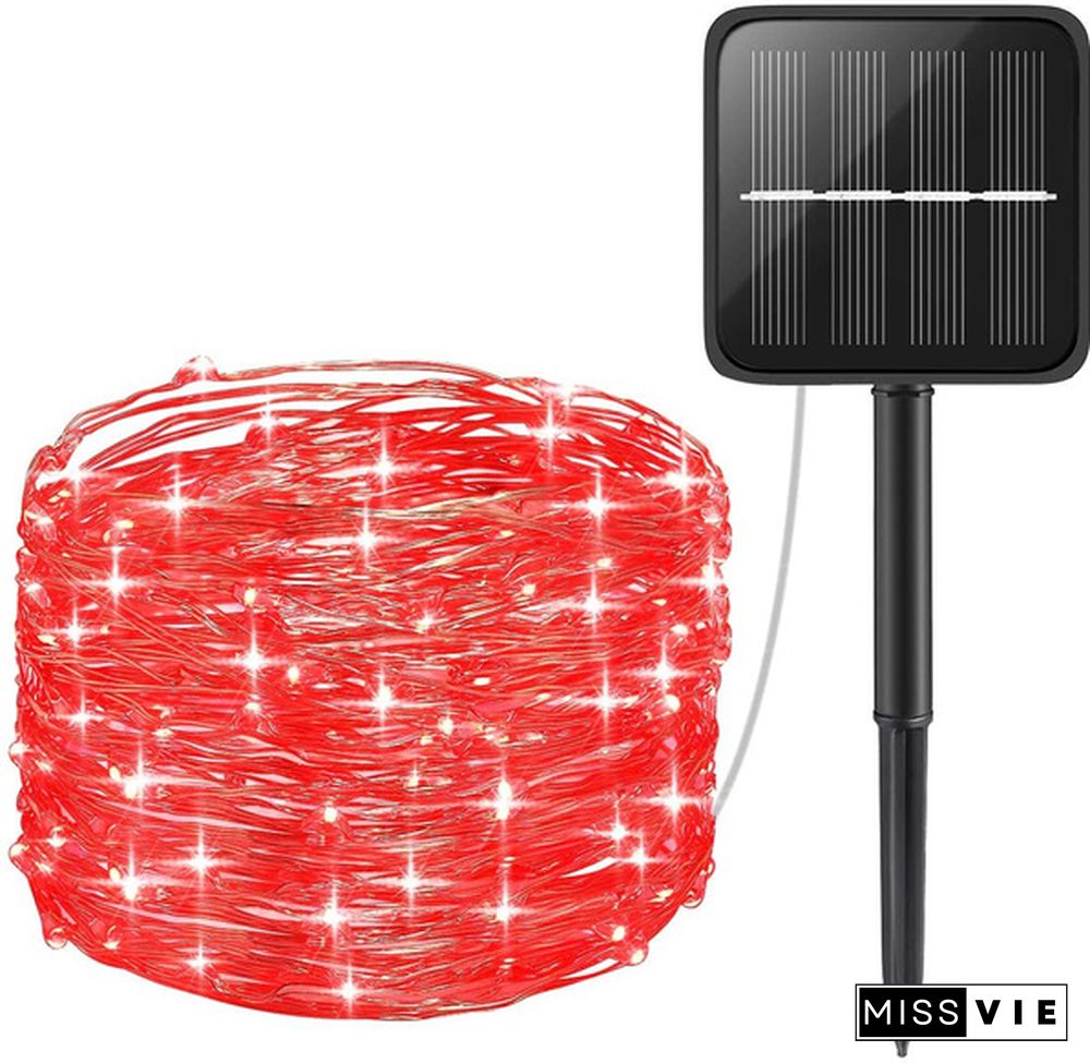200 LED Solar Power Fairy Lights String Lamps Party Wedding Decor Garden Outdoor Christmas Lights Tree decoration