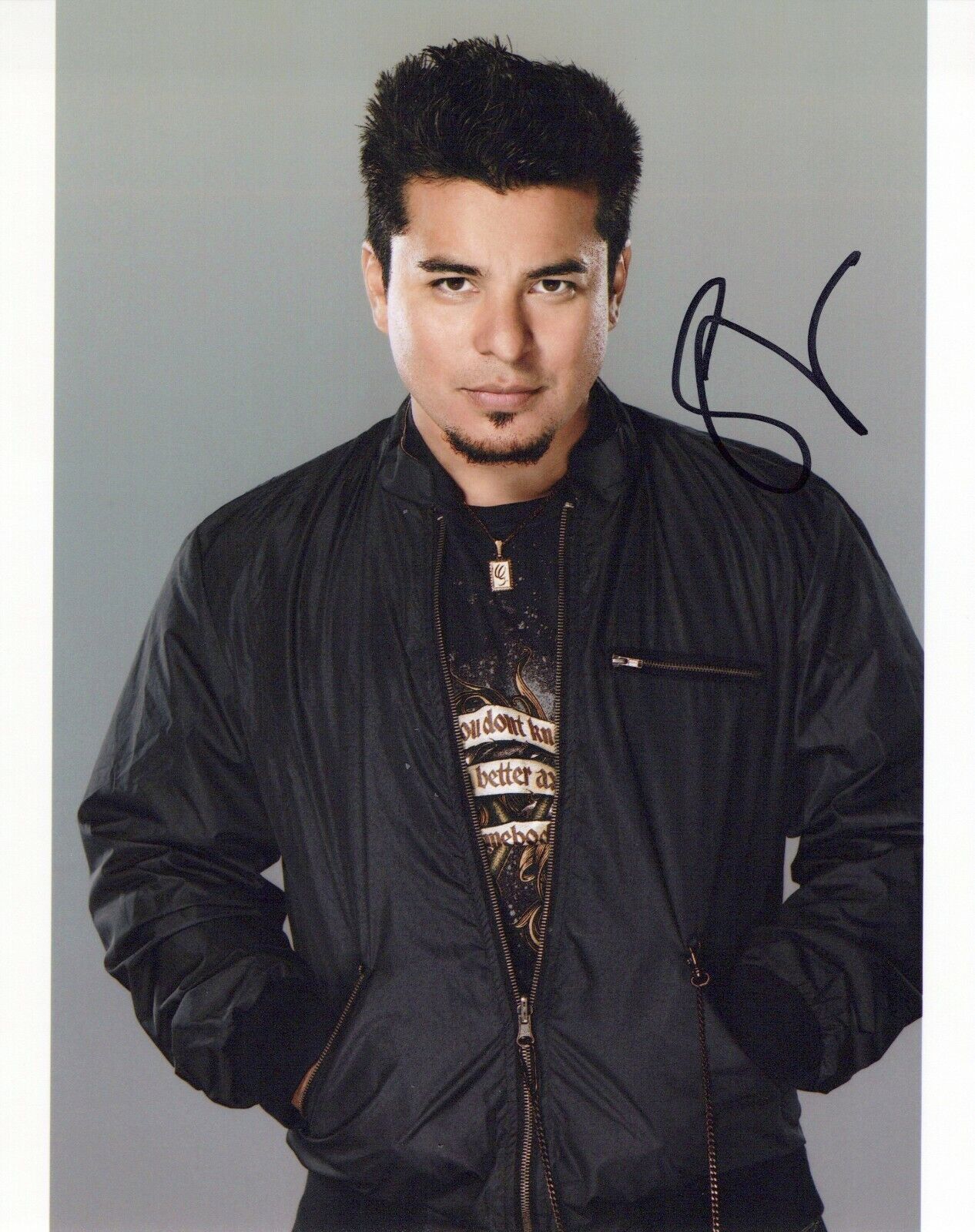 Jacob Vargas head shot autographed Photo Poster painting signed 8x10 #4