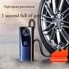 12V Vehicle Air Pump Exact Pressure Reading Portable Air Compressor for Travel