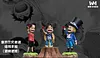 WCF Scale Sakazuki/Ceremony Scene of Monkey D. Luffy & Portgas D. Ace & Sabo - ONE PIECE Statue - WM Studios [In Stock]