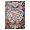DIY Owl Special Shaped Diamond Painting 50 Page A5 Sketchbook Painting Book