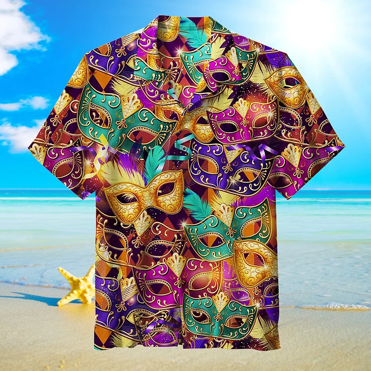 Mardi Gras | Unisex Hawaiian Shirt