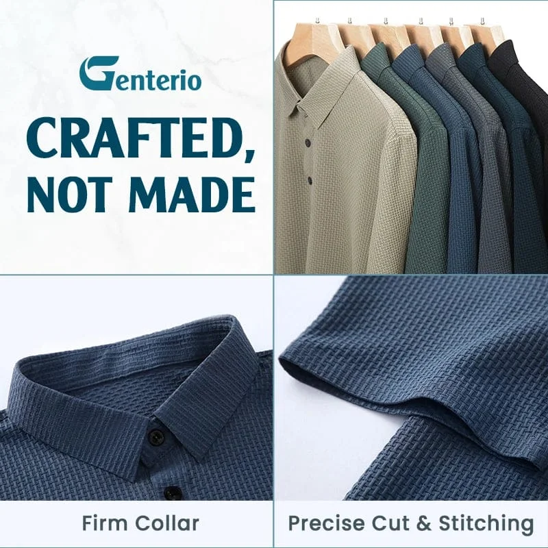 LuxePolo &ndash; Men's Icy Silk Anti-wrinkle Polo Shirt | LAST DAY 70% OFF