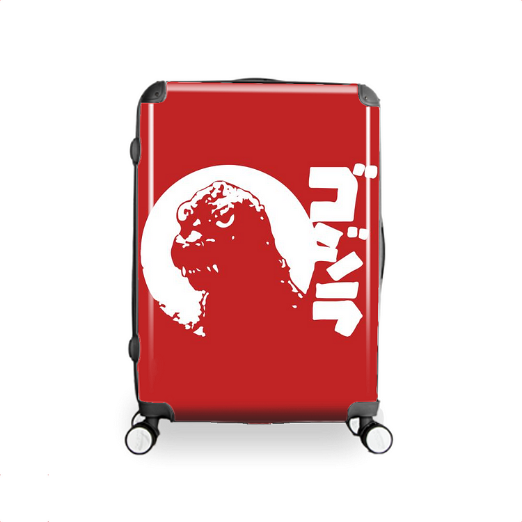 Grunge Motif, Godzilla Hardside Luggage