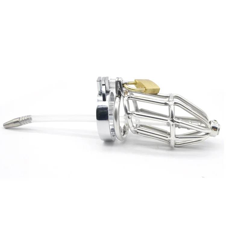 Jailbird Stainless Steel Cb6000s Chastity Cage With Anti-release Ring  Weloveplugs