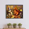 Squirrels Birds-Full Round Diamond Painting 50*40CM