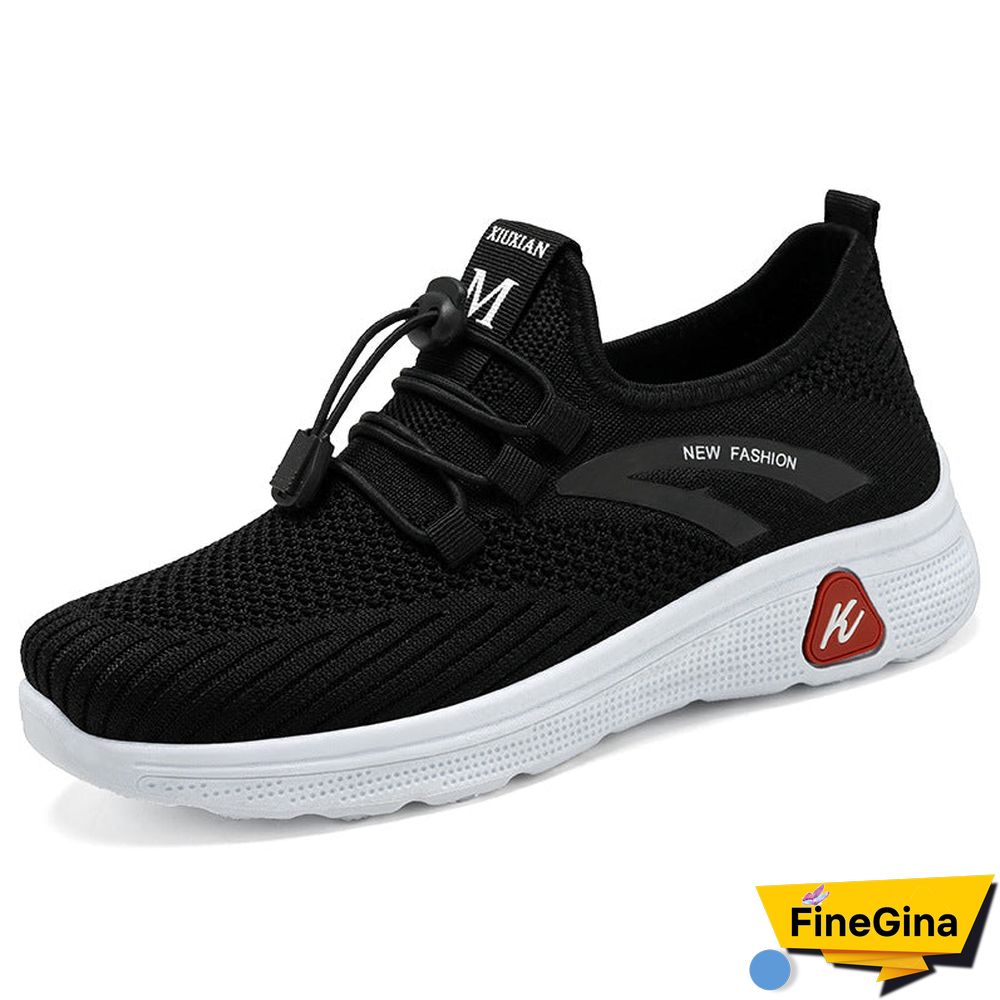 Women's Lace-Up Breathable Soft Sole Lightweight Versatile Casual Sneakers